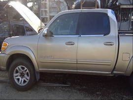 2004 TOYOTA TUNDRA, GOLD, SR5 MODEL, CREW CAB, 4.7L, AT, 2WD. Z25216